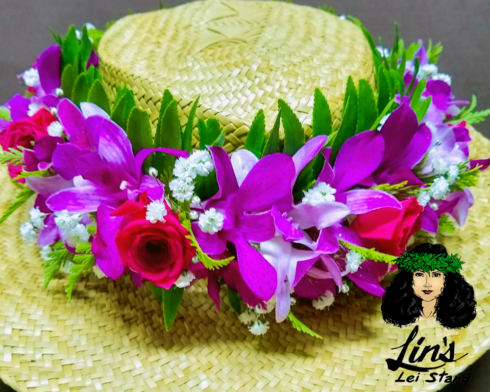 Fresh Flower Leis from Hilo, Hawaii - Lin's Lei Stand